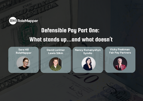 Defensible Pay Part One: what stands up...and what doesn't